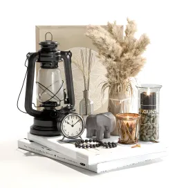 Decorative with clock